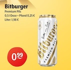 Premium Pils Angebote von Bitburger bei Getränke Hoffmann Euskirchen für 0,99 €