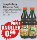 Altmeister Essig von Hengstenberg im aktuellen V-Markt Prospekt