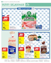 Fromage Angebote im Prospekt "PETIT DÉJEUNER" von Carrefour Market Fromage Angebote im Prospekt "PETIT DÉJEUNER" von Carrefour Market auf Seite 20