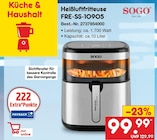 Heißluftfritteuse FRE-SS-10905 von SOGO im aktuellen Netto Marken-Discount Prospekt für 99,99 €