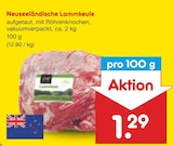 Neuseeländische Lammkeule für 1,29 € bei Netto Marken-Discount im Angebot Neuseeländische Lammkeule im aktuellen Netto Marken-Discount Prospekt