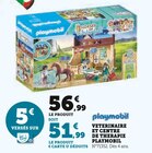 Vétérinaire et Centre de Thérapie - Playmobil en promo chez Hyper U La Rochelle à 51,99 €