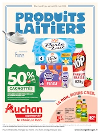 Prospectus Auchan Supermarché à Aimé, "PRODUITS LAITIERS", 12 pages, 05/05/2026 - 16/05/2026