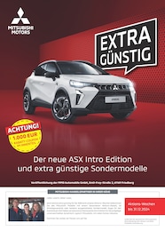 Mitsubishi Prospekt: "Extra Günstig", 8 Seiten, 16.09.2024 - 13.10.2024