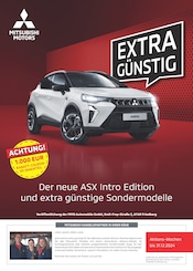 Aktueller Mitsubishi Werkstatt & Auto Prospekt in Schneeberg und Umgebung, "Extra Günstig" mit 8 Seiten, 16.09.2024 - 13.10.2024