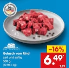 Gulasch vom Rind Angebote von Gut Ponholz bei Netto Marken-Discount St. Ingbert für 6,49 €