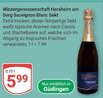 GLOBUS - Sauvignon Blanc Sekt Angebot im Prospekt Sauvignon Blanc Sekt bei GLOBUS im Prospekt für 5,99 €