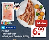 Schweinebauch Angebote von FAIR & GUT bei ALDI SÜD Monheim für 6,99 €