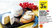 Carrefour Market Puygouzon - Chavignol fermier AOP* Promo Chavignol fermier AOP* dans le catalogue Carrefour Market "Maintenant et moins cher !" à Puygouzon
