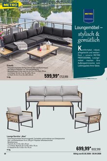 Ecksofa im METRO Prospekt "Wochenangebote SCO + Gewinnspiel + Outdoor" mit 75 Seiten (Dortmund)