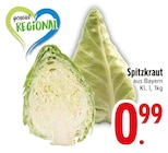 Spitzkraut im EDEKA Prospekt Spitzkraut von im aktuellen EDEKA Prospekt für 0,99 €