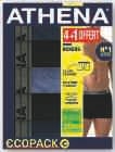 Lot de 4 slips homme - ATHENA en promo chez Hyper U Vitry-sur-Seine à 22,90 €