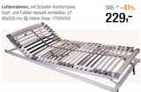 Lattenrahmen Angebote bei Opti-Wohnwelt Neubrandenburg für 229,00 €