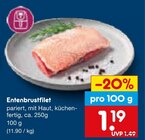 Aktuelle Ente Angebote bei Netto Marken-Discount in Bochum Aktuelles Entenbrustfilet Angebot bei Netto Marken-Discount in Bochum ab 1,19 €