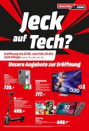 Nintendo im MediaMarkt Saturn Prospekt in Niederkassel Aktueller MediaMarkt Saturn Prospekt mit Nintendo, "JECK AUF TECH?", Seite 1