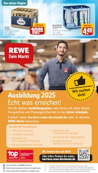 Mineralwasser im REWE Prospekt "Dein Markt" mit 27 Seiten (Bochum)