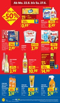 Rum im aktuellen Lidl Prospekt (Leverkusen) Rum im Lidl Prospekt "LIDL LOHNT SICH" mit 71 Seiten (Leverkusen)