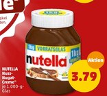 Penny-Markt - Nussnugatcreme Nutella Angebot im Prospekt Nussnugatcreme Nutella bei Penny-Markt im Prospekt "Schnäppchen, olé." für 3,79 €