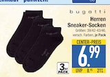Herren Sneaker-Socken im Angebot bei EDEKA in Augsburg Herren Sneaker-Socken Angebote von bugatti bei EDEKA Augsburg für 6,99 €
