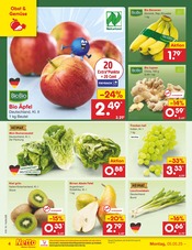 Bio Lebensmittel im Netto Marken-Discount Prospekt in Aachen Aktueller Netto Marken-Discount Prospekt mit Bio Lebensmittel, "Aktuelle Angebote", Seite 4
