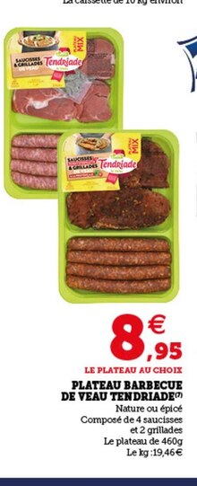 Hyper U Neuilly-sur-Marne - Plateau Barbecue de veau Promo Plateau Barbecue de veau dans le catalogue Hyper U Méga formats, méga économies à Neuilly-sur-Marne