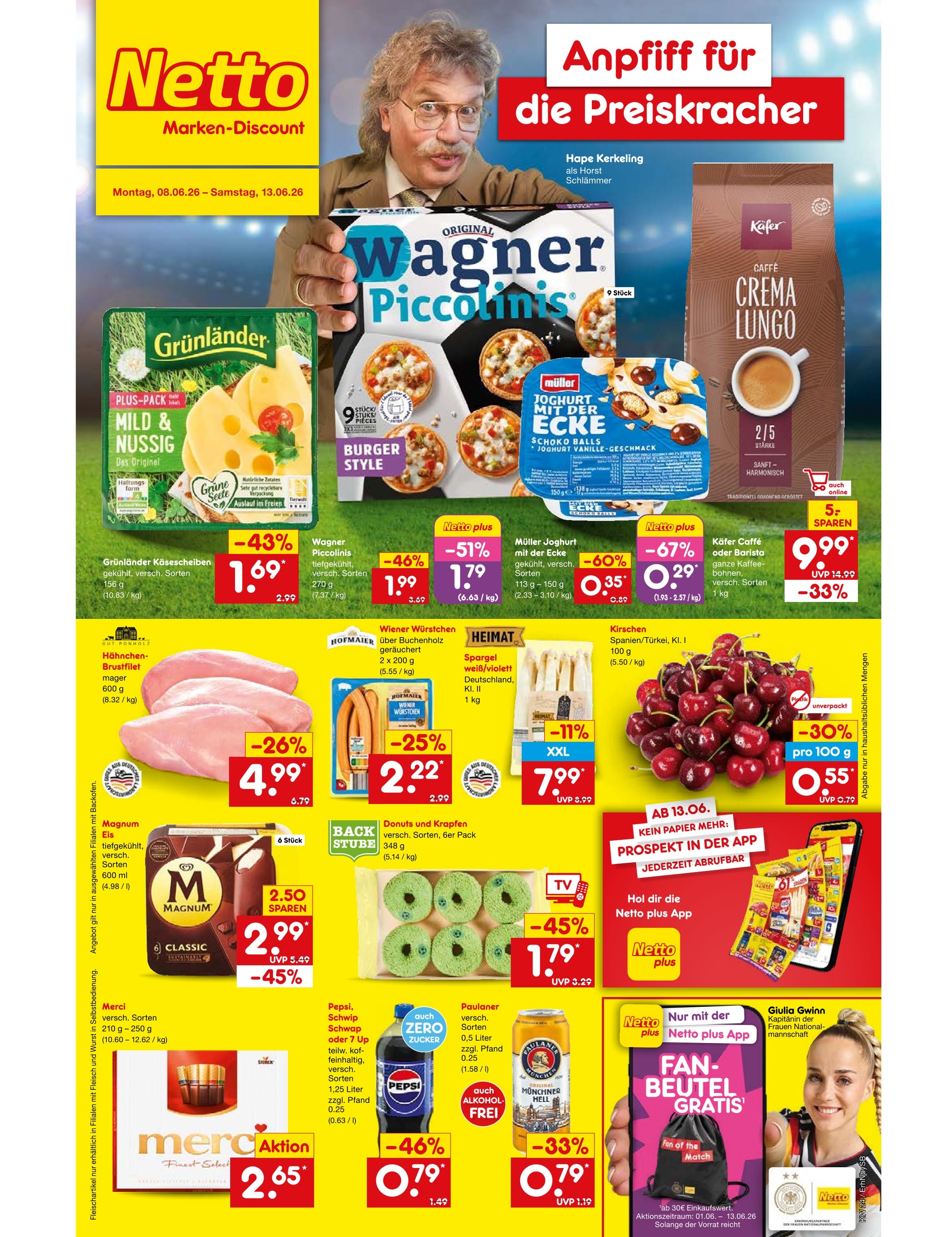 Netto Marken-Discount Prospekt 07.06.2026  Angebote blttern