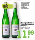 Rheingau Schloss Vollrads Riesling trocken Angebote von Schloss Vollrads bei E center Mainz für 11,99 €