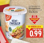 Röstzwiebeln von Gut&Günstig für 0,99 € bei E center im Angebot Röstzwiebeln von Gut&Günstig im aktuellen E center Prospekt