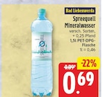 Spreequell von Bad Liebenwerda im aktuellen EDEKA Prospekt