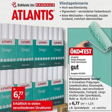 BAUHAUS Zülpich - Vliestapetenserie 'Design' Vliestapetenserie 'Design' Angebot bei BAUHAUS Zülpich im Prospekt "Handzettel KW 32"