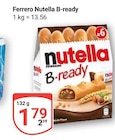 Nutella B-ready im Angebot bei GLOBUS in Oberhausen Nutella B-ready Angebote von Ferrero bei GLOBUS Oberhausen für 1,79 €