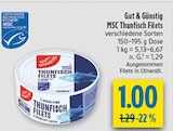 MSC Thunfisch Filets Angebote von Gut & Günstig bei diska Dresden für 1,00 €