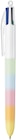 BIC 4 Couleurs -Corps effet Soft Touch, Décor arc en ciel couleurs Pastel -Stylos-Bille Pointe Moyenne (1,0 mm) - BIC en promo chez Bureau Vallée BIC 4 Couleurs -Corps effet Soft Touch, Décor arc en ciel couleurs Pastel -Stylos-Bille Pointe Moyenne (1,0 mm) - BIC dans le catalogue Bureau Vallée