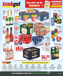 Bier im Marktkauf Prospekt "Aktuelle Angebote" mit 22 Seiten (Marl)