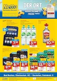 Aktueller Netto Marken-Discount Prospekt (Bad Schussenried, 2 Seiten zum blättern Netto Marken-Discount Prospekt DER ORT, AN DEM DU IMMER AUSGEZEICHNETE PREISE FINDEST. mit 2 Seiten
