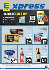 Aktueller E xpress Prospekt mit Wein, "HOL DIR DIE EDEKA APP.", Seite 1