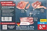 Aktuelles Halbes Schwein Angebot bei Netto Marken-Discount in Bottrop ab 3,33 €