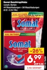 Geschirrspültabs Angebote von Somat bei Netto Marken-Discount Gifhorn für 6,99 €