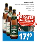 Weißbier bei Getränke Hörl im Siegenburg Prospekt für 17,49 €