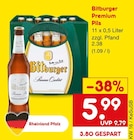 Premium Pils Angebote von Bitburger bei Netto Marken-Discount Trier für 5,99 €