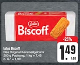 E center Biebelried - Biscoff Angebot im Prospekt Biscoff bei E center im Biebelried Prospekt für 1,49 €