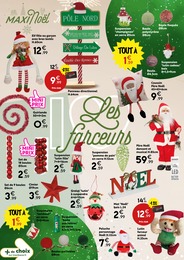 Offre Sapin Noël dans le catalogue Maxi Bazar du moment à la page 4