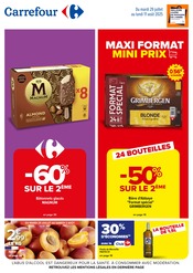 Bière Angebote im Prospekt "MAXI FORMAT MINI PRIX" von Carrefour auf Seite 1