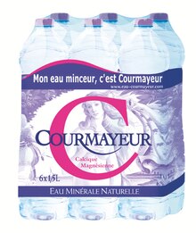 Carrefour Market Saint-Cyr-l'École - Bon plan sur la gamme des eaux minérales Courmayeur de prix et formats identiques Promo Bon plan sur la gamme des eaux minérales Courmayeur de prix et formats identiques dans le catalogue Carrefour Market "Maintenant et moins cher !" à Saint-Cyr-l'École