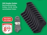 Sneaker-Socken Angebote von OHO bei GLOBUS Erfurt für 8,99 €