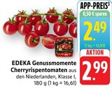 Genussmomente Cherryrispentomaten Angebote von EDEKA bei E center Sindelfingen für 2,49 €