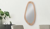 Miroir forme organique décor chêne Dada Art en promo chez Castorama Miroir forme organique décor chêne Dada Art dans le catalogue Castorama