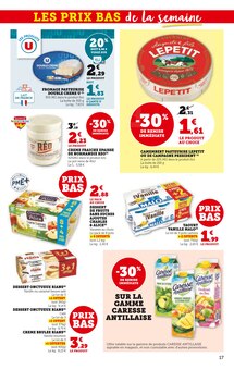 Promo Crème Fraîche dans le catalogue Super U du moment à la page 17