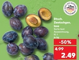 Kaufland - Zwetschgen Angebot im Prospekt Zwetschgen bei Kaufland im Prospekt "" für 2,49 €