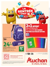 Promos Fournitures Scolaires dans le catalogue "LES TOPS" de Auchan Hypermarché Fournitures Scolaires en promo dans le catalogue Auchan Hypermarché à la page 52